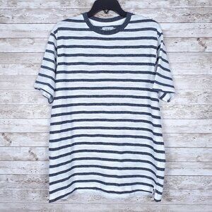PX Mens Shirt XL Short Sleeved Tee Striped 3A